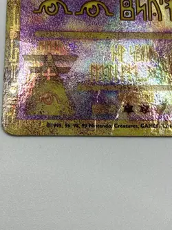 Vintage 1999-2000 Ancient Mew Holo Promo Card - Image 3