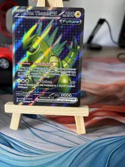 Pokemon TCG Iron Thorns EX Twilight Masquerade Holo Ultra Rare Card 196/167 - Image 4