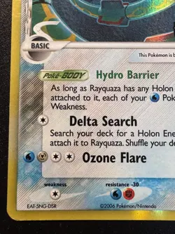 Rayquaza 16/110 EX Holon Phantoms Delta Species Pokemon Card Reverse Holo HP - Image 5