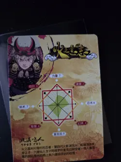 The Most Beautiful Naruto Trading Cards Uzumaki Naruto Samurai Promo Card - Image 3