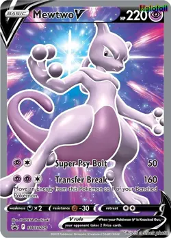 Holofoil - Mewtwo V - SWSH229 - SWSH229 - SWSH: Sword & Shield Promo Cards - ... - Image 1