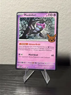 Pokemon Munkidori TCG Holo Rare Card 95/167 Twilight Masquerade - Image 2