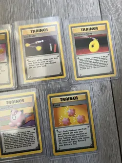 Pokemon TCG WOTC Trainer rare cards NM - Image 3