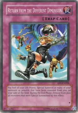Yugioh Return from the Different Dimension EP1-EN008 Common MP - Image 1
