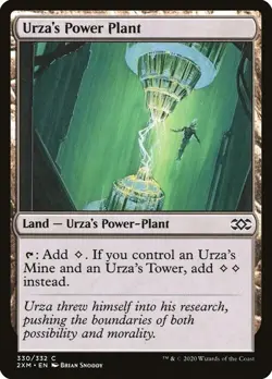 Magic The Gathering MTG URZA'S POWER PLANT Double Masters NM Near Mint - Image 1