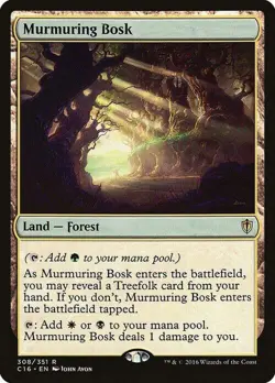 Magic The Gathering MTG MURMURING BOSK Commander 2016 NM Near Mint - Image 1