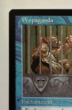 Propaganda Tempest Uncommon MTG 1997 LP - Image 5