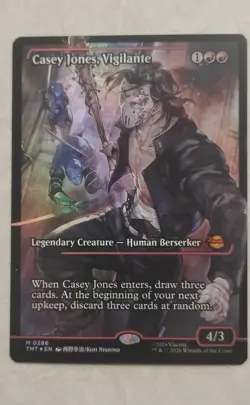 Casey Jones, Vigilante (0286) (Showcase) Teenage Mutant Ninja Turtles Foil - Image 1