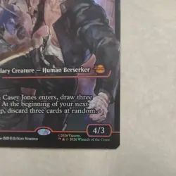 Casey Jones, Vigilante (0286) (Showcase) Teenage Mutant Ninja Turtles Foil - Image 5