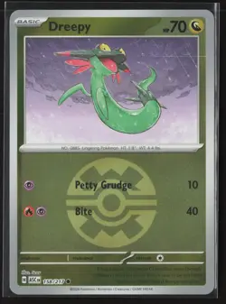 Dreepy - (Quick Ball) Common ME: Ascended Heroes 158/217 NM Pokemon Reverse Holo - Image 1