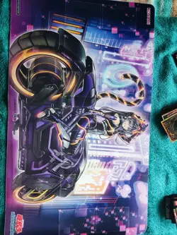 I:P Masquerena alternate art official Yugioh Playmat japan with zones USED - Image 1
