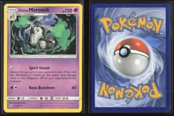 Alolan Marowak 75/236 Rare Unified Minds Pokemon Lightly Played - Image 3