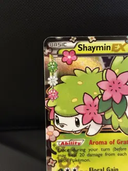 Pokemon Card - 2016 Black Star Promo XY Shaymin EX #XY148 Generations - Image 2