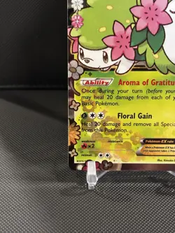 Pokemon Card - 2016 Black Star Promo XY Shaymin EX #XY148 Generations - Image 5