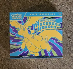 New Factory Sealed Pokemon Mega Evolution Ascended Heroes Elite Trainer Box - Image 1