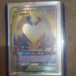 LATIAS & LATIOS GX 170/181 ULTRA RARE TEAM UP POKEMON - Image 2