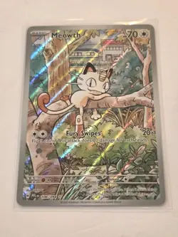 Pokemon TCG Meowth 106/094 Me02: Phantasmal Flames IR - Image 1