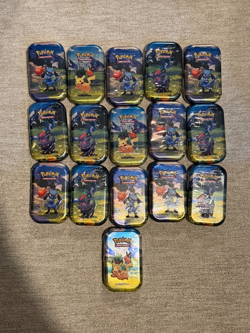 Pokemon EMPTY Mini Tin Lot X16 - Ascended Heroes 🔥✅ - Image 1