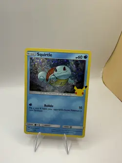Squirtle 17/25 HOLO Pokemon 25th Anniversary Celebrations Mcdonalds - Image 1