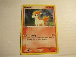 Ponyta 76/112 FireRed & LeafGreen Reverse Holo Pokemon MP - Image 1