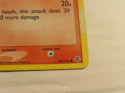 Ponyta 76/112 FireRed & LeafGreen Reverse Holo Pokemon MP - Image 5