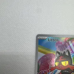 First Partner Illustration - Litten MEP 044 Promo Pokemon 30th Anniversary-3 - Image 2