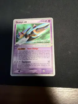 Pokemon TCG Deoxys EX Ultra Rare 93/106 Non-holo 2006 World Championships (NM) - Image 1