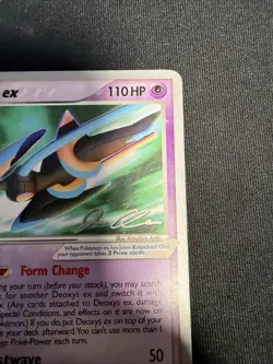 Pokemon TCG Deoxys EX Ultra Rare 93/106 Non-holo 2006 World Championships (NM) - Image 5