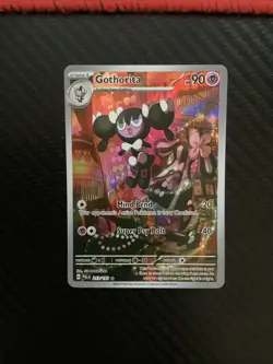Pokemon TCG Gothorita 213/193 Sv02: Paldea Evolved Holo NM - Image 1