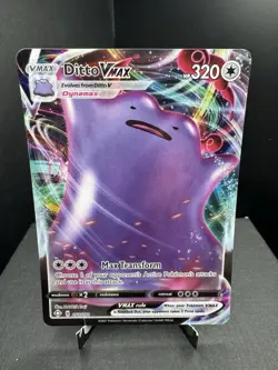 Pokemon TCG SWSH Shining Fates Ditto VMAX 051/072 Ultra Rare Holo NM! - Image 1