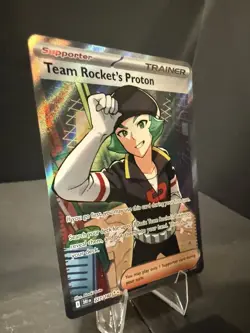 Team Rocket's Proton 227/182 Sv10: Destined Rivals Holo Ultra Rare Pokemon NM - Image 2