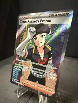 Team Rocket's Proton 227/182 Sv10: Destined Rivals Holo Ultra Rare Pokemon NM - Image 3