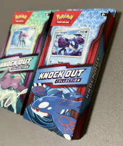 Pokemon TCG Knock Out Collection Kyogre & Suicune SET 4 Boosters & 2 Foil Sealed - Image 3