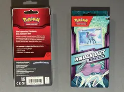 Pokemon TCG Knock Out Collection Kyogre & Suicune SET 4 Boosters & 2 Foil Sealed - Image 5
