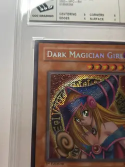 Yu-Gi-Oh - DARK MAGICIAN GIRL - MFC-000 - Secret - 1st Edition - Grade GOOD - Z - Image 3