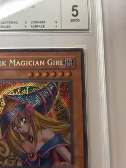 Yu-Gi-Oh - DARK MAGICIAN GIRL - MFC-000 - Secret - 1st Edition - Grade GOOD - Z - Image 4
