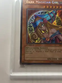 Yu-Gi-Oh - DARK MAGICIAN GIRL - MFC-000 - Secret - 1st Edition - Grade GOOD - Z - Image 5