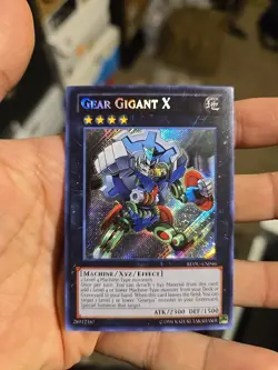 Yugioh Gear Gigant X - REDU-EN046 - Secret Rare - Unlimited Nm-Vlp - Image 1