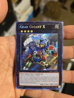 Yugioh Gear Gigant X - REDU-EN046 - Secret Rare - Unlimited Nm-Vlp - Image 2