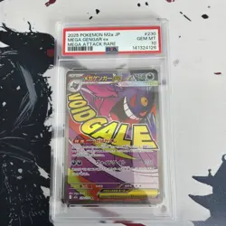 PSA 10 MEGA GENGAR ex 230/193 | MA Japanese Full Art Graded Pokemon Card - Image 1