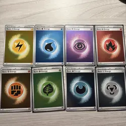 Ascended Heroes Energy : Reverse Holo MEE - Complete Set / NM Pack Fresh - Image 1