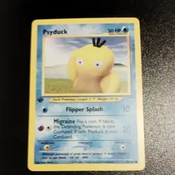 Pokemon Psyduck 79/105 - Neo Destiny 1st Edition - WOTC 2002 - NM/LP - Image 1