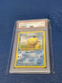 PSA 9 MINT Psyduck 79/105 Pokemon 2002 Neo Destiny Common 1st Edition Vintage - Image 1