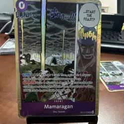 Bandai Mamaragan OP15-078 SR OP-15 EN One Piece CCG Event Card - Image 1