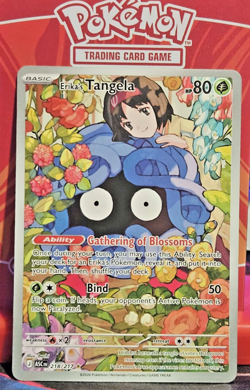 Pokemon TCG Erika’s Tangela 218/217 Ascended Heroes Illustration Rare NM Card - Image 1
