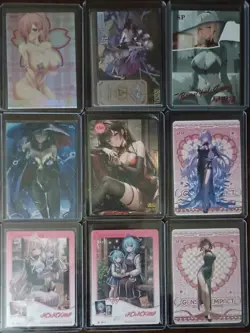 Huge Anime Waifu Trading Card Lot English + Japanese Almost All NM Large Lot - Image 3