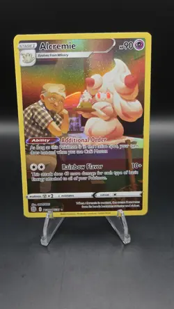 Alcremie TG08/TG30 — Near Mint — Brilliant Stars — Full Art Rare Pokemon Card - Image 1