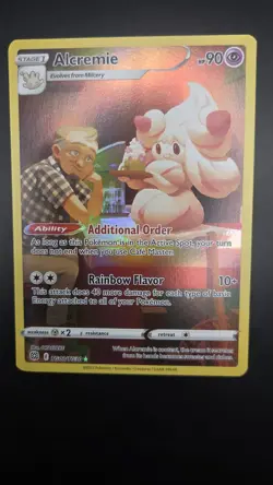 Alcremie TG08/TG30 — Near Mint — Brilliant Stars — Full Art Rare Pokemon Card - Image 2