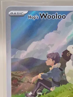 Hop's Wooloo 170/159 Illustration Rare Journey Together Holo Pokemon Card NM - Image 2