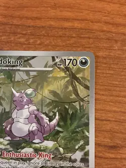 Pokemon TCG Nidoking Scarlet & Violet 151 Illustration Rare Card 174/165 - Image 3